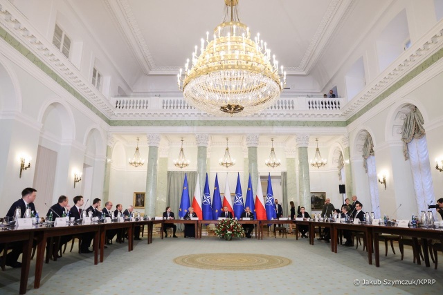 Prezydent po spotkaniu RBN: Jesteśmy bezpieczni