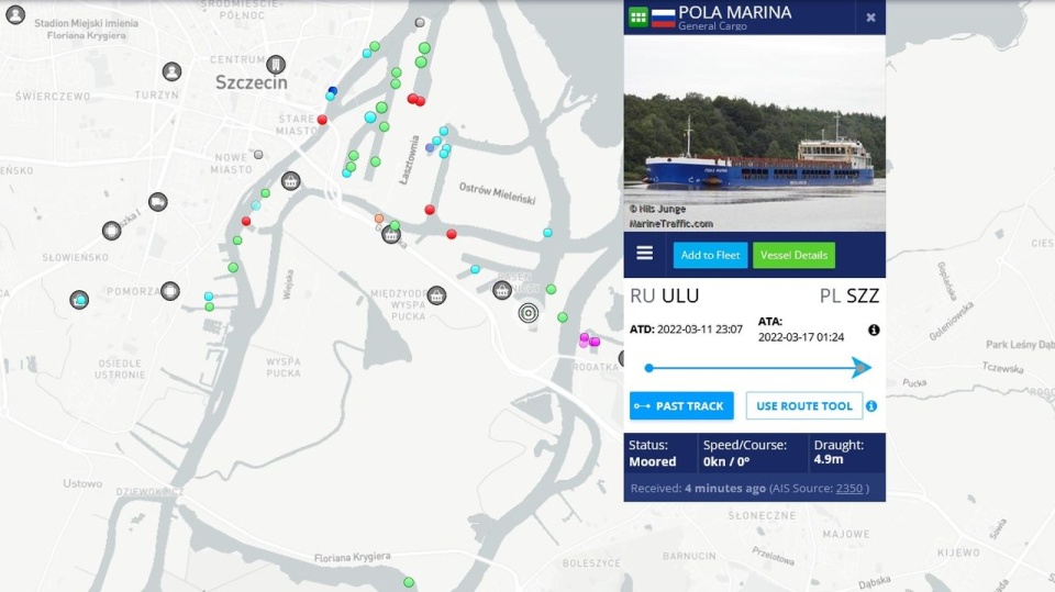 Screen: www.marinetraffic.com