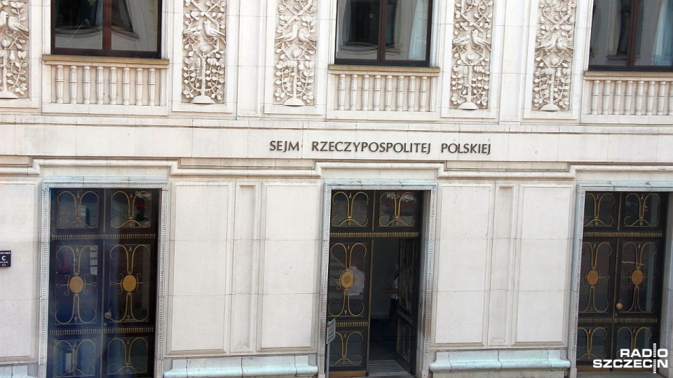 Głosowania w Sejmie rozpoczną się w południe. Fot. Piotr Kołodziejski [Radio Szczecin]