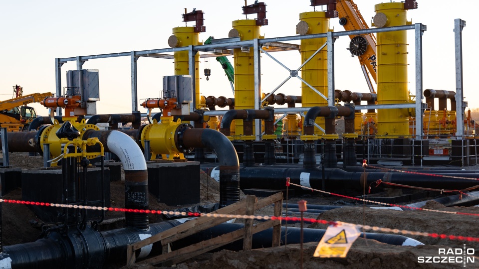 Gazociąg Baltic Pipe ma dostarczać gaz do Polski z szelfu norweskiego przez Danię. Fot. Robert Stachnik [Radio Szczecin]