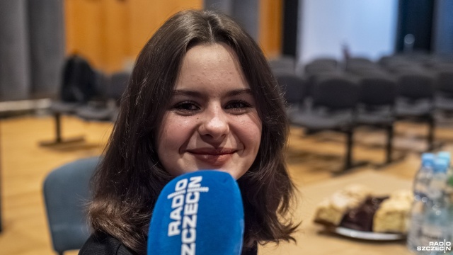 Fot. Wojciech Ochrymiuk [Radio Szczecin] Polska młodzież ze Lwowa w Radiu Szczecin [WIDEO, ZDJĘCIA]