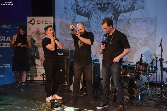 Dice, fot. Piotr Rokicki Zespół Dice zagrał na scenie Radia Szczecin. [WIDEO, ZDJĘCIA]