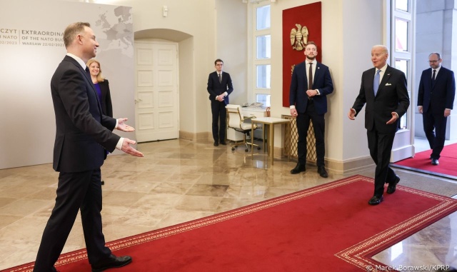 Rafał Bochenek o wizycie prezydenta Bidena w Polsce