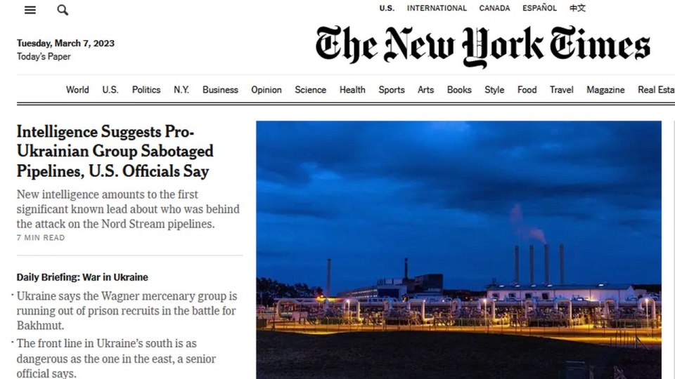 New York Times zastrzega, że zgromadzone przez amerykańskie służby wywiadowcze informacje są niepełne i zawierają wiele luk. źródło: https://www.nytimes.com/