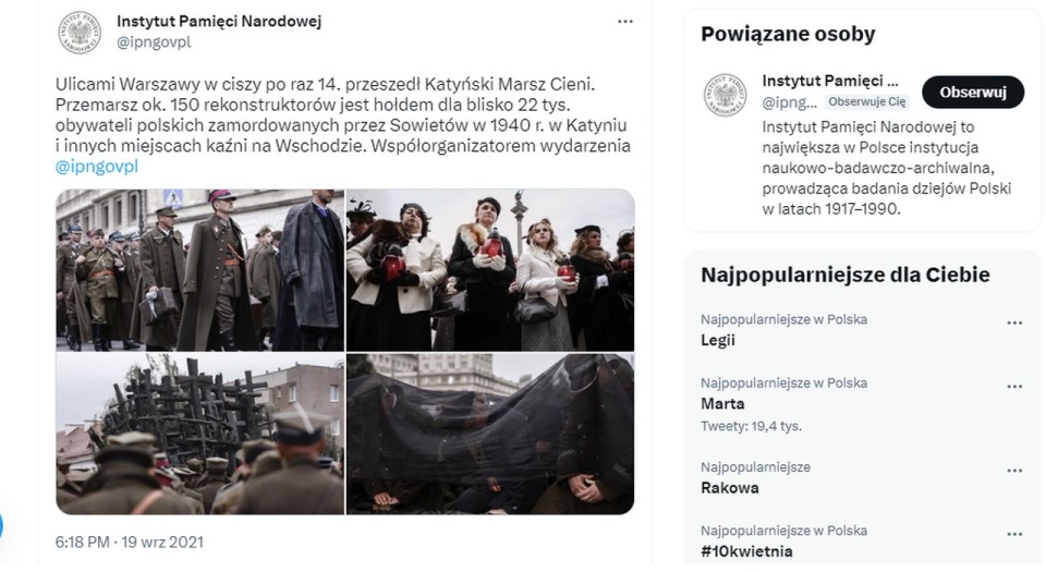 źródło: Instytut Pamięci Narodowej/ Twitter