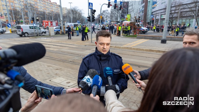 Fot. Robert Stachnik [Radio Szczecin] 15 osób rannych na placu Rodła [ZDJĘCIA]