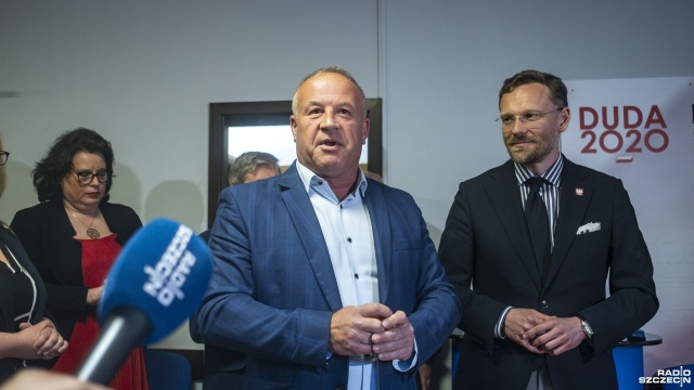 Fot. Wojciech Ochrymiuk [Radio Szczecin] Bogucki: będziemy dalej ciężko pracować [ZDJĘCIA]