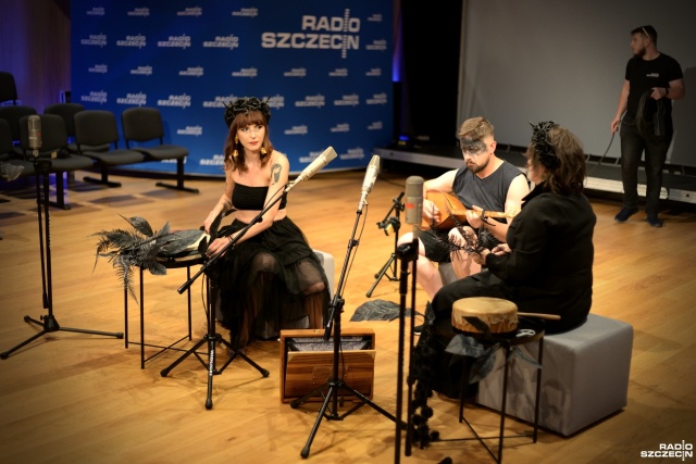 Ikrek, fot. Piotr Rokicki Zespół Ikrek zagrał w studiu Radia Szczecin. [ZDJĘCIA, WIDEO]