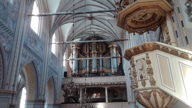 Organy Grüneberga w kościele pw. Narodzenia Najświętszej Maryi Panny w Białogardzie. Fot. Anna Wróbel [Źródło: archiwum Parafii NNMP] Festiwal „Muzyczna podróż śladami Grünebergów” w Białogardzie [ZDJĘCIA]