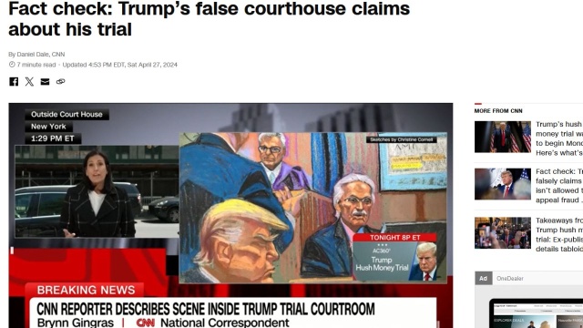Trump chce zmiany sądowego rysownika