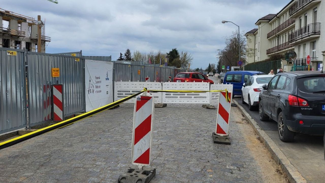Szykują się utrudnienia dla kierowców. Ulica Unii Lubelskiej w Szczecinie będzie zamknięta w środę od godziny 7 rano.