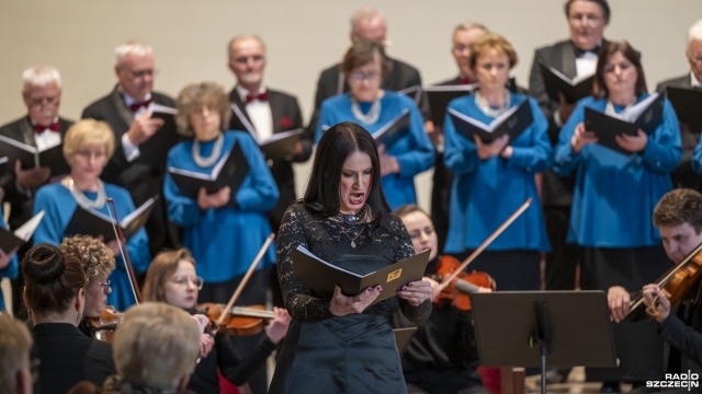 Fot. Kamila Kozioł [Radio Szczecin] "Chwyta za serce, łzy mi lecą". Koncert w kościele seminaryjnym [ZDJĘCIA]