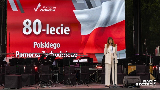 Fot. Robert Stachnik [Radio Szczecin] 80 lat polskiego Pomorza Zachodniego. Świętowaliśmy na pl. Solidarności [WIDEO, ZDJĘCIA]