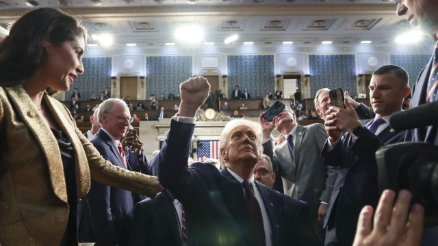 Donald Trump przed Kongresem