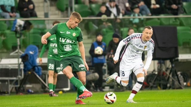 Piłkarze Śląska Wrocław zremisowali z Pogonią Szczecin 1:1 (0:0) w spotkaniu 24. kolejki Ekstraklasy.