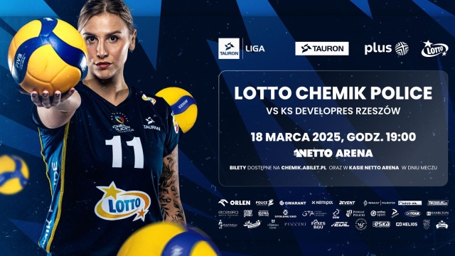 Siatkarki Lotto Chemika szykują się do ostatniego meczu sezonu zasadniczego Tauron Ligi. Policzanki we wtorek zmierzą się z Developresem Rzeszów w 22 kolejce rozgrywek.