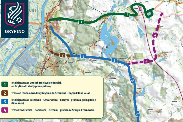 Mają być zintegrowane z Centrum Przesiadkowym w Gryfinie ścieżki rowerowe na terenie gminy zostaną rozbudowane. Podpisano umowę w tej sprawie. Wykonawcą zadania jest firma ze Szczecina.