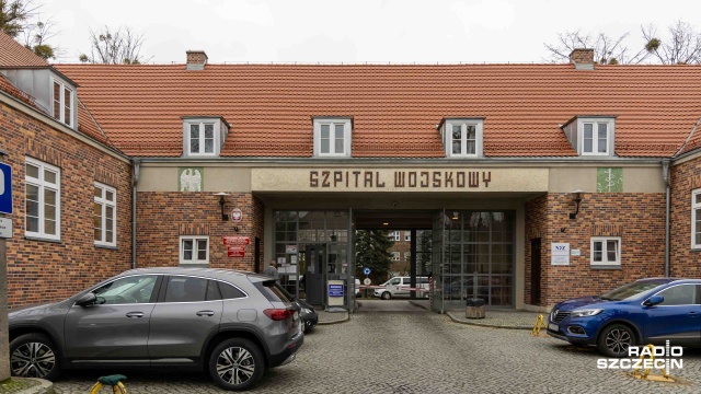 Od poniedziałku samochody nie wjadą na dziedziniec i teren wokół 109 Szpitala Wojskowego w Szczecinie.