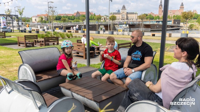Wraz z majówką wystartował sezon letni na szczecińskiej Wyspie Grodzkiej, a na Łasztownię ponownie zawitał Food Port.