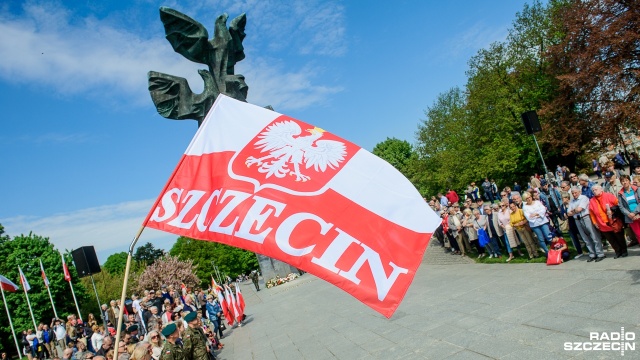 Szczecin świętuje 234. rocznicę uchwalenia Konstytucji 3 Maja.