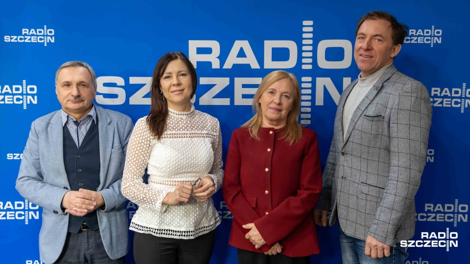 Urszula Pańka, Marek Kolbowicz, Maciej Kopeć, Magdalena Sosnowska. Fot. Robert Stachnik [Radio Szczecin]