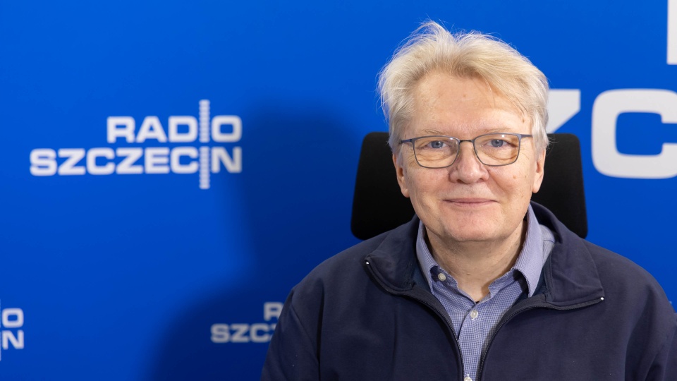 Prof. Konrad Czerski z Instytutu Fizyki Uniwersytetu Szczecińskiego, który koordynował prace. Fot. Robert Stachnik [Radio Szczecin]