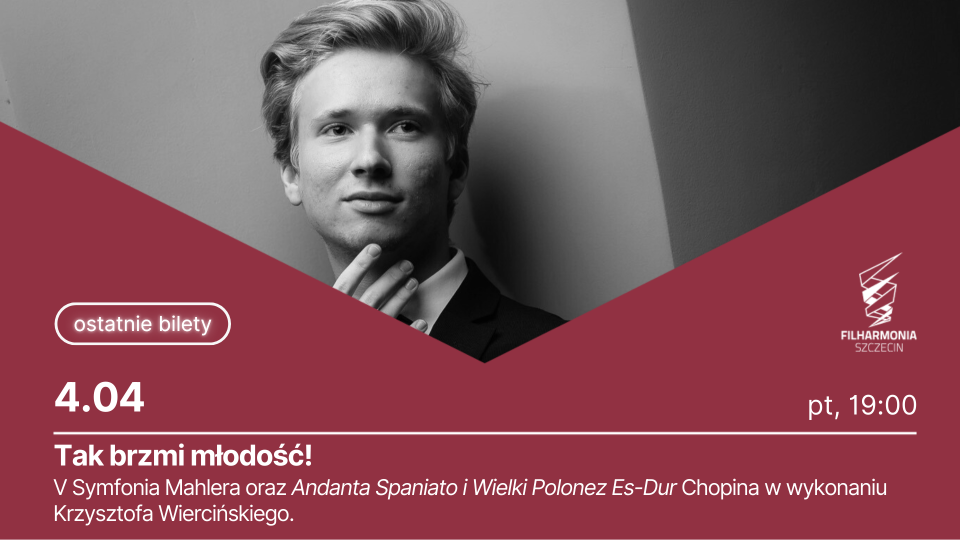 Krzysztof Wierciński – pianista. Fot. Radosław Kaźmierczak [Materiały prasowe Filharmonii w Szczecinie]