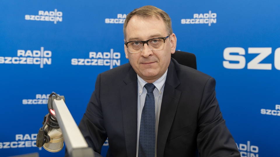 Dawid Krystek z Lewicy. Fot. Maciej Papke [Radio Szczecin]