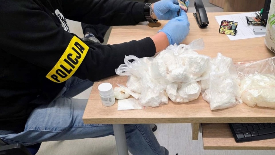 Policjanci znaleźli przy nim dwa kilogramy narkotyków, grozi mu 10 lat